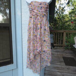 Speechless Strapless Floral Sundress Size 13